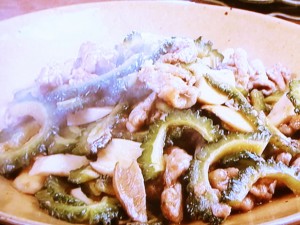 【キューピー３分クッキング】豚肉とゴーヤのしょうがじょうゆ炒めのレシピ・田口成子