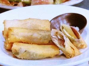 【きょうの料理】みょうがと青じそのチーズ揚げ春巻きのレシピ・牛尾理恵