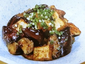 【きょうの料理】なすと厚揚げのみそ炒めのレシピ・Mako(多賀正子)