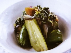 【きょうの料理】青じそしば漬けのレシピ・大原千鶴