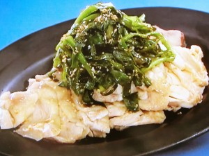 【おかずのクッキング】茹で鶏のにら和えのレシピ・コウケンテツ