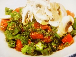 【男子ごはん】夏野菜のパセリソースのレシピ・国分太一・栗原心平