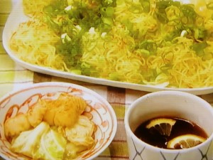 【男子ごはん】ザルソース焼きそばのレシピ・国分太一・栗原心平