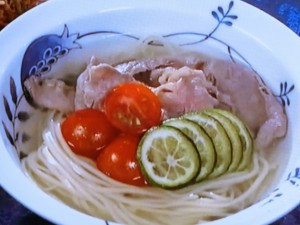 【あさイチ】トマト水の冷やし麺のレシピ・ハレトケキッチン・山野辺仁・風吹ジュン