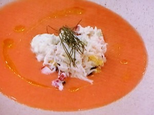 【あさイチ】トマトと桃のガスパチョのレシピ・ハレトケキッチン・秋元さくら・風吹ジュン