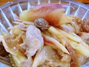 【あさイチ】豚肉とみょうがの酢き焼きのレシピ・みんな！ゴハンだよ・井澤由美子