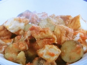 【キューピー３分クッキング】厚揚げとなすのトマト煮のレシピ・小林まさみ