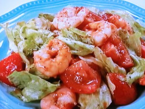 【きょうの料理】レタスとえびのイタリアン風のレシピ・ゆーママ,松本ゆうみ,松本有美・松本有美,松本ゆうみ,ゆーママ