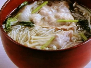 【上沼恵美子のおしゃべりクッキング】春雨のしょうがスープのレシピ・上沼恵美子・岡本健二