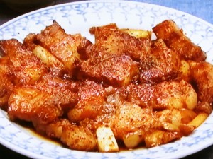 【おかずのクッキング】豚バラ肉の唐辛子煮込みのレシピ・土井善晴