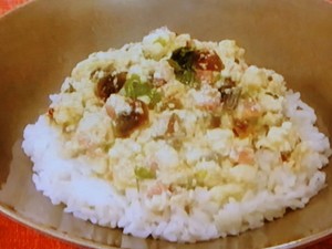【男子ごはん】ピータン豆腐のぶっかけ飯のレシピ・国分太一・栗原心平・蒼井優