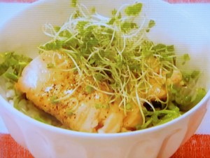 【男子ごはん】サーモンバターソースのぶっかけ飯のレシピ・国分太一・栗原心平・蒼井優