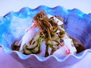 【上沼恵美子のおしゃべりクッキング】昆布と鯛の和えもののレシピ・上沼恵美子・岡本健二