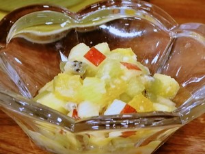 【きょうの料理】フルーツの甘酒あえのレシピ・浅利定栄