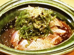【あさイチ】かつおのたたき　ピーマンのしょうゆあえのせのレシピ・松本栄文