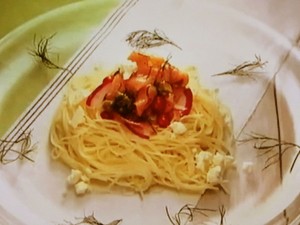 【ZIP！速水もこみちのMOCO''Sキッチン】もこみち流　スモークサーモンの冷製パスタのレシピ・速水もこみち