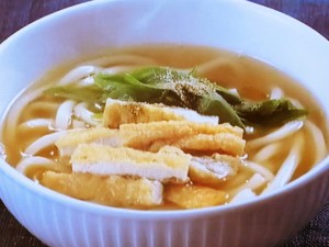 【きょうの料理】刻みきつねうどんのレシピ・大原千鶴