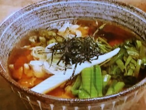 【きょうの料理】早そばのレシピ・藤岡弘、