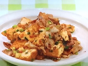 【きょうの料理】ちぎり厚揚げと豚バラの和風炒めのレシピ・小林まさみ