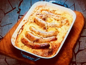 【ZIP！速水もこみちのMOCO''Sキッチン】もこみち流　ハーブソーセージのプディングのレシピ・速水もこみち
