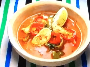【ZIP！速水もこみちのMOCO''Sキッチン】もこみち流　チリチキンスープのレシピ・速水もこみち