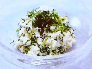 【おかずのクッキング】おかひじきの白和えのレシピ・土井善晴