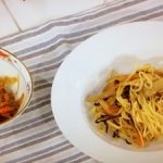 きんぴらごぼうの塩焼きそば