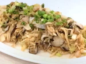 【あさイチ】きのこと切り干し大根の中国風炒めのレシピ・みんな！ゴハンだよ・村山瑛子