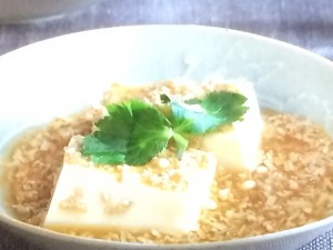 【キューピー３分クッキング】豆腐の鶏そぼろえのきあんのレシピ・石原洋子