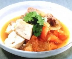 きょうの料理のレシピ・トマト肉豆腐