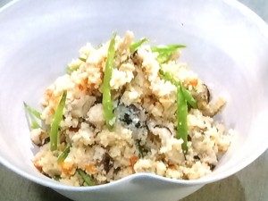 【きょうの料理】きのこたっぷりうの花のレシピ・斉藤辰夫