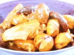 【きょうの料理】栗と鶏手羽の煮物のレシピ・栗原はるみ