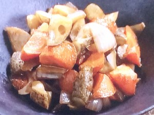 【きょうの料理】ゴロゴロ野菜の揚げ漬けのレシピ・かるべけいこ