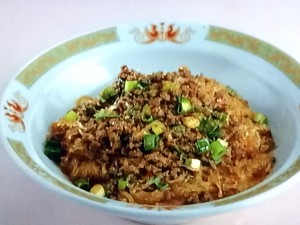 【上沼恵美子のおしゃべりクッキング】マーボー春雨のレシピ・上沼恵美子・石川智之