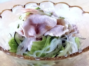 【きょうの料理】春雨サラダのレシピ・大原千鶴