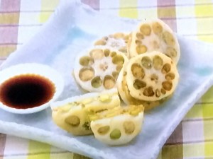 【男子ごはん】れんこんのはさみ揚げ　ゆずこしょうソースのレシピ・国分太一・木村多江・栗原心平