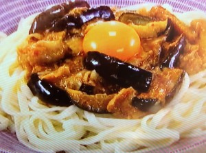 【ノンストップ】ナスみそ混ぜうどんのレシピ・坂本昌行・坂本昌行のOne Dish