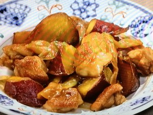 【きょうの料理】さつまいもと鶏の甘酢煮のレシピ・小林まさみ・小林まさる