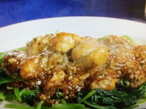 【キューピー３分クッキング】かきの香味炒めのレシピ・藤井恵