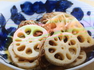 【おかずのクッキング】れんこんの直がつお煮のレシピ・土井善晴