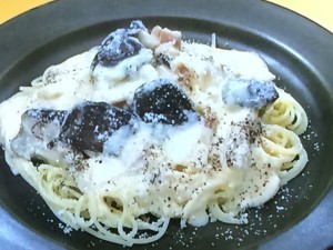 【おかずのクッキング】ひらたけのカルボナーラのレシピ・浜内千波