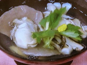 【きょうの料理】かきのそばひっつみのレシピ・田澤章雄
