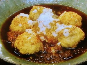 【男子ごはん】しいたけの肉詰め煮 鬼おろしがけのレシピ・国分太一・栗原心平