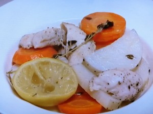 Nhkきょうの料理 根菜とささ身のレモンバター煮 のレシピby井原裕子 11月26日 おさらいキッチン