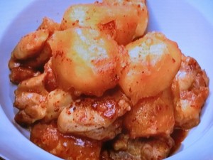 【きょうの料理】じゃがいもと鶏肉のピリ辛蒸し煮のレシピ・ウー・ウェン