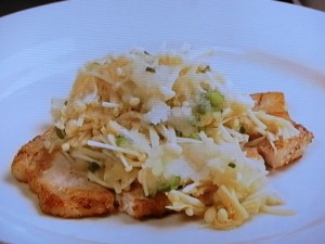 【キューピー３分クッキング】豚肉のソテー えのきおろしのせのレシピ・田口成子