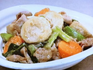 【きょうの料理】里芋と豚肉のごまみそ煮のレシピ・堀江ひろ子