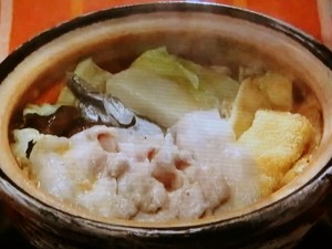 【おかずのクッキング】豚バラと白菜の醤油鍋・学生鍋ごま豆板醤ソース添えのレシピ・土井善晴