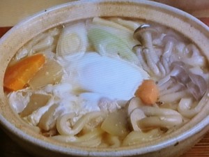 【キューピー３分クッキング】鶏肉ときのこのみそ煮込みうどんのレシピ・石原洋子
