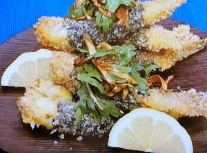 【ノンストップ】シシャモの磯辺フライのレシピ・笠原将弘・笠原将弘のおかず道場